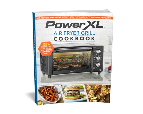 Countertop cooking recipe book